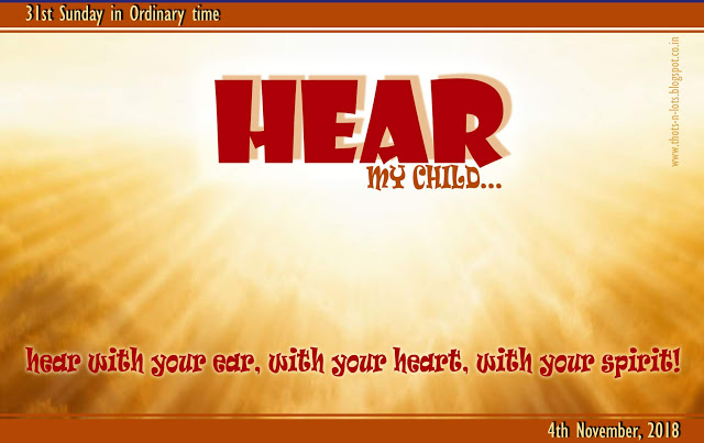 Fr. Antony's Homily for Youth: Hear My Child - Indian Catholic Matters