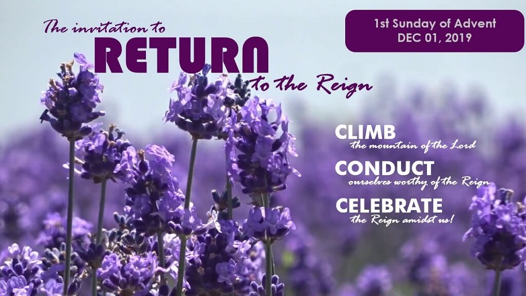 Homily for Youth: Return to the Reign - Indian Catholic Matters