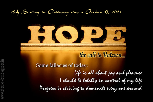 Homily for Youth: Hope - A Call to Unlearn - Indian Catholic Matters