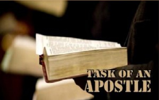 The Preaching Tuesday: The Task of an Apostle - Indian Catholic Matters