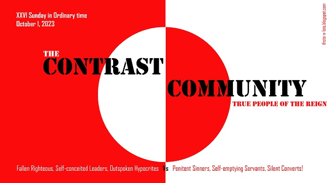 Homily for Youth: The Contrast Community - Indian Catholic Matters