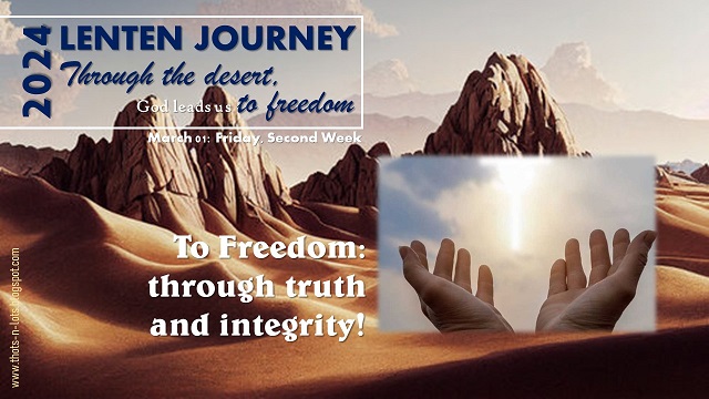 Lenten Journey for Youth: To Freedom - Through Truth and Integrity ...
