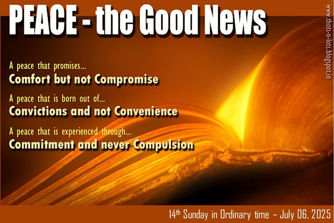 Homily for Youth: Peace - The Good News for Today - Indian Catholic Matters