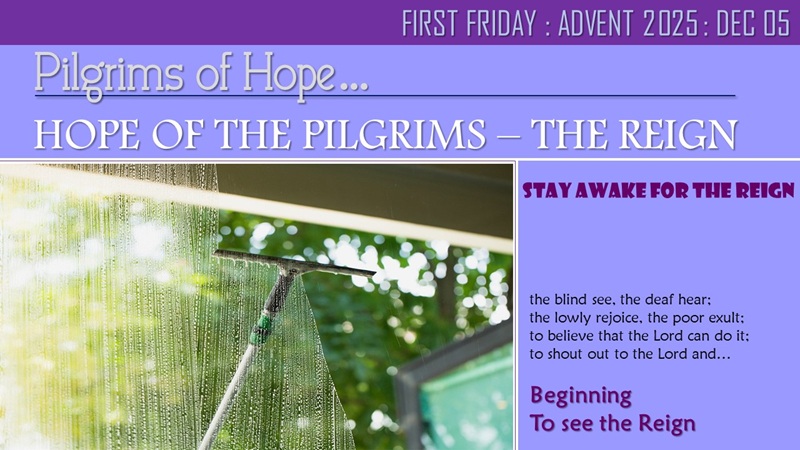 Advent: Beginning to see the Reign - Indian Catholic Matters