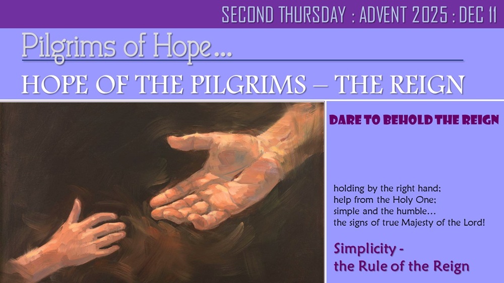 Advent: Simplicity – the Rule of the Reign - Indian Catholic Matters
