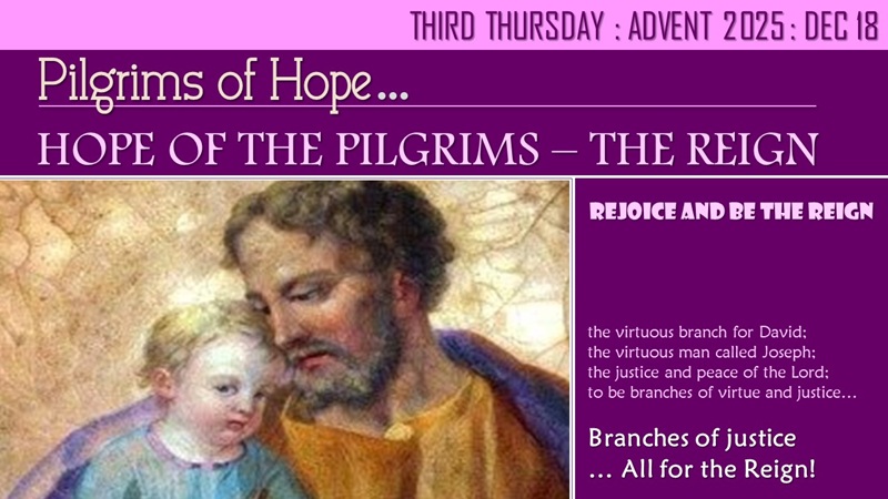 Advent: Branches of Justice… All for the Reign! - Indian Catholic Matters